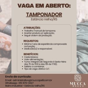 Tamponador - Estância Velha