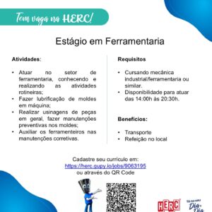 Estágio em Ferramentaria - Porto Alegre