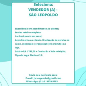 Vendedor - São Leopoldo