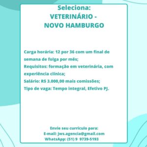 Veterinário - Novo Hamburgo